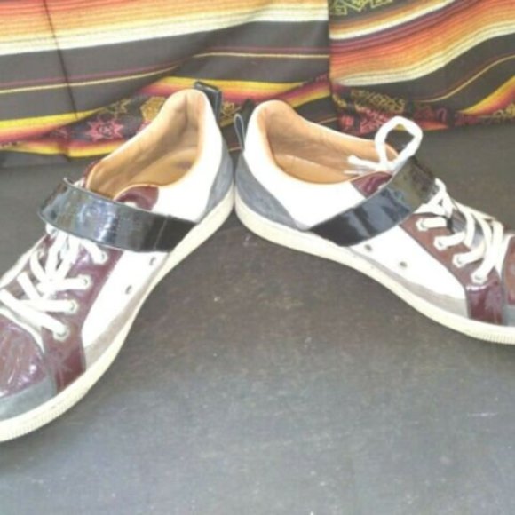 Dsquared Leather,Suede Fashion Sneakers Runners Shoes EU Size 44 Men U.S. 10 - Picture 2 of 7